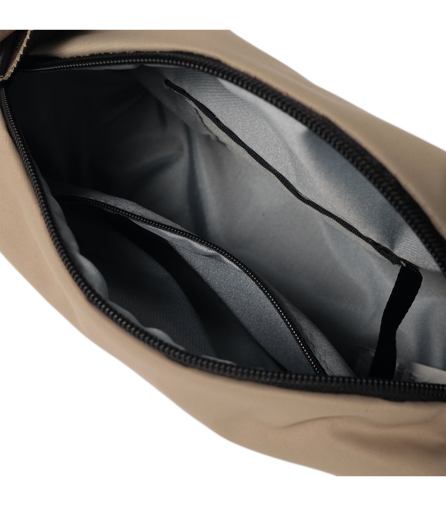 Main compartment has one zippered pocket inside