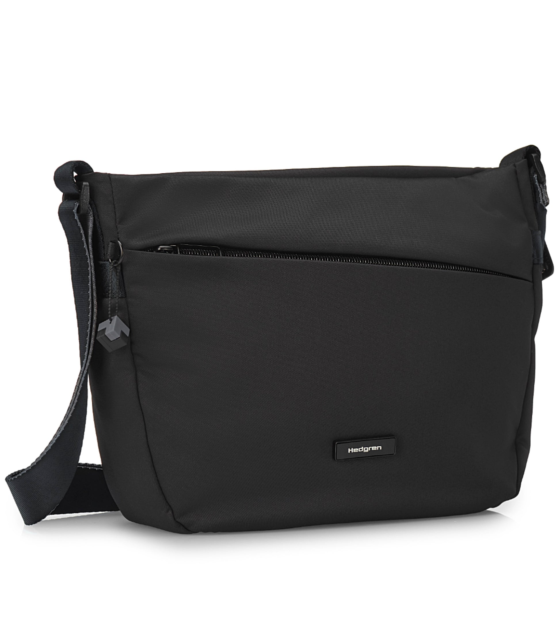 Hedgren GRAVITY Medium Crossover Shoulder Bag - Black