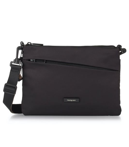 Hedgren ORBIT Flat Crossbody Bag - Black