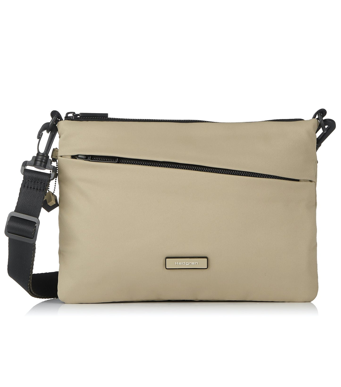 Hedgren ORBIT Flat Crossbody Bag - Comet Beige