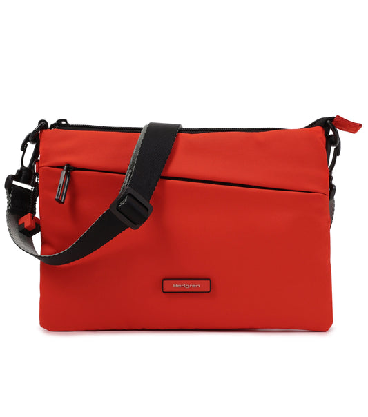 Hedgren ORBIT Flat Crossbody Bag - Strong Red