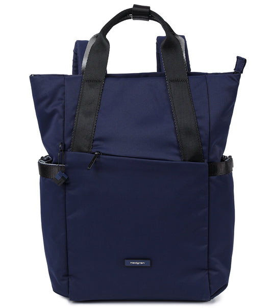 Hedgren SOLAR 14" Laptop Backpack Tote - Navy Cosmos