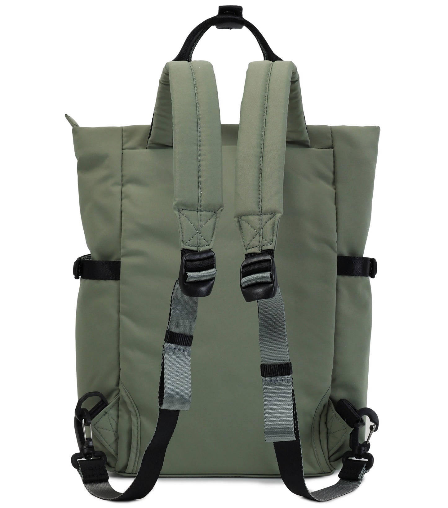 Padded, adjustable and hidden shoulder straps