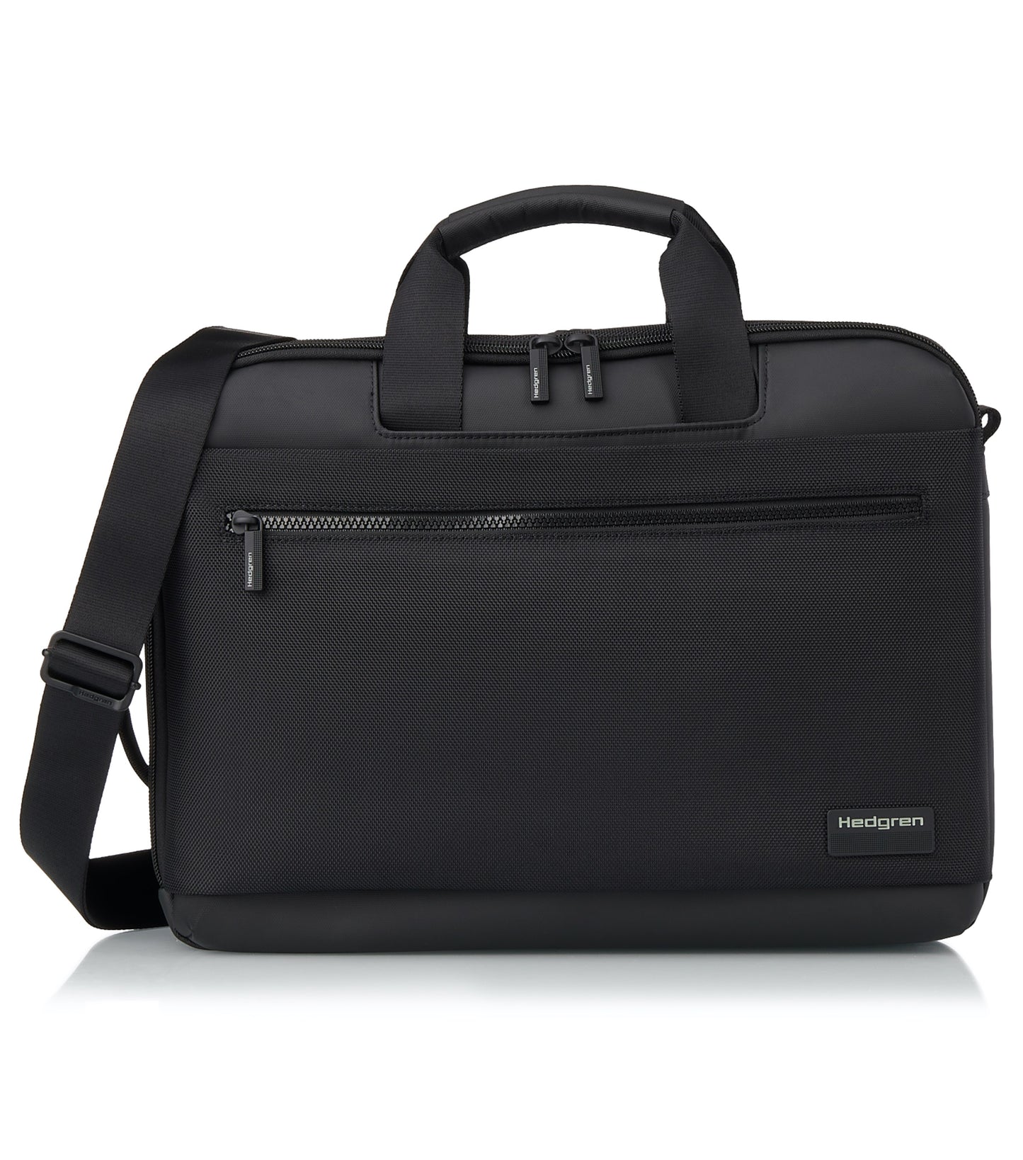 Hedgren DISPLAY 15.6" Laptop 3 Way Briefcase Backpack with RFID - Black