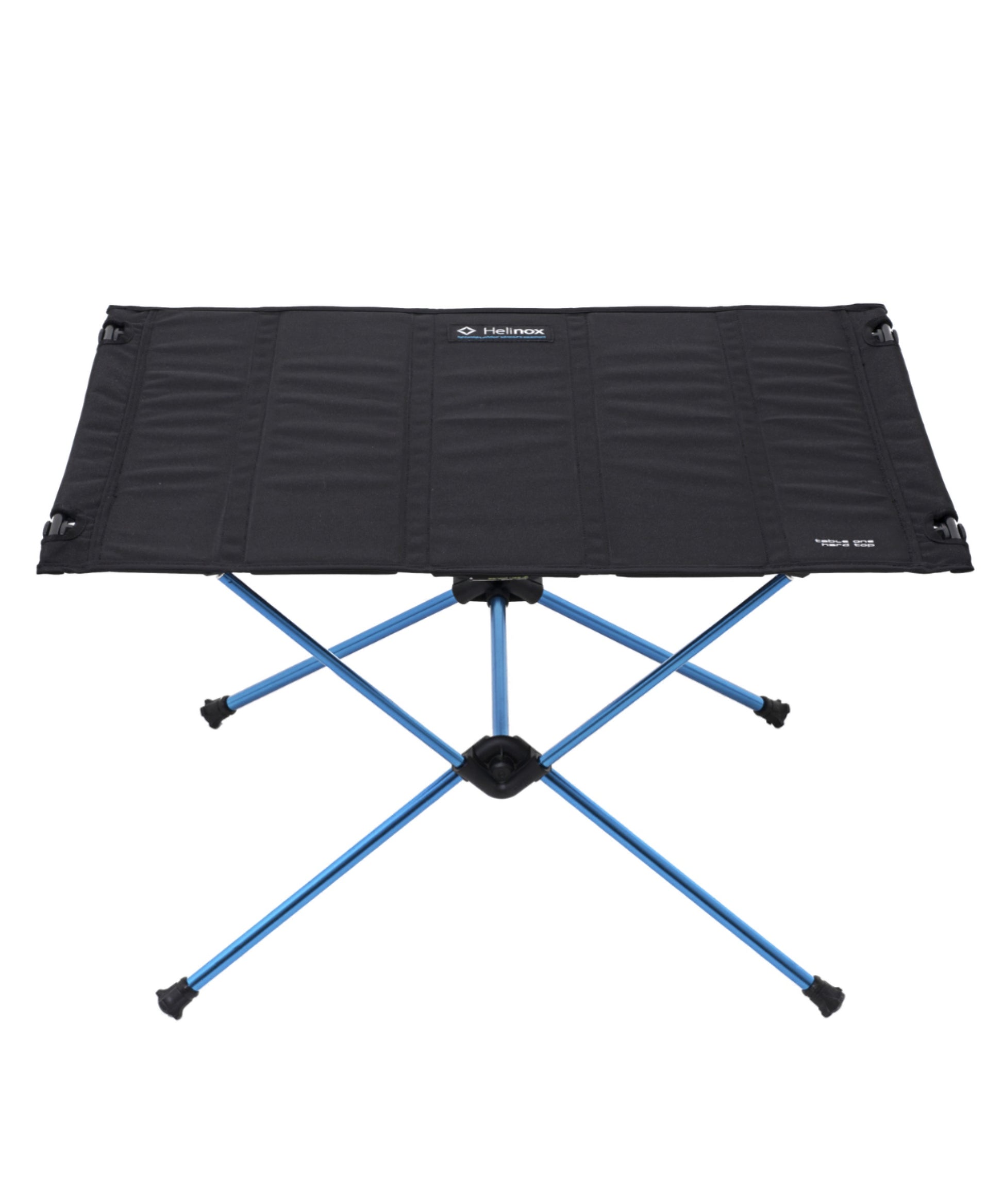 Helinox Table One Hard Top - Folding Hard Top Camping Table - Black / Cyan