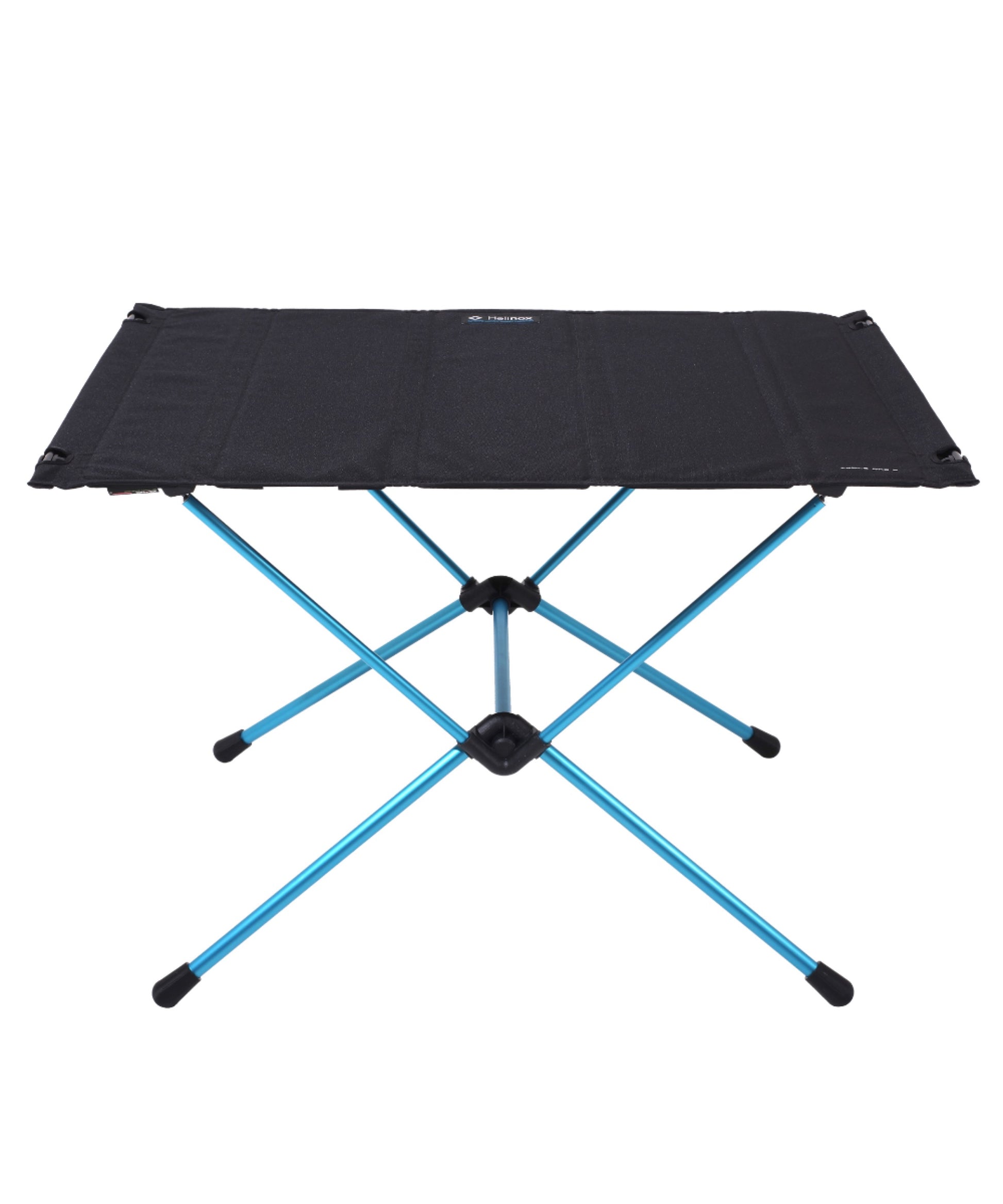 Helinox Table One Hard Top L - Folding Hard Top Camping Table - Black / Cyan