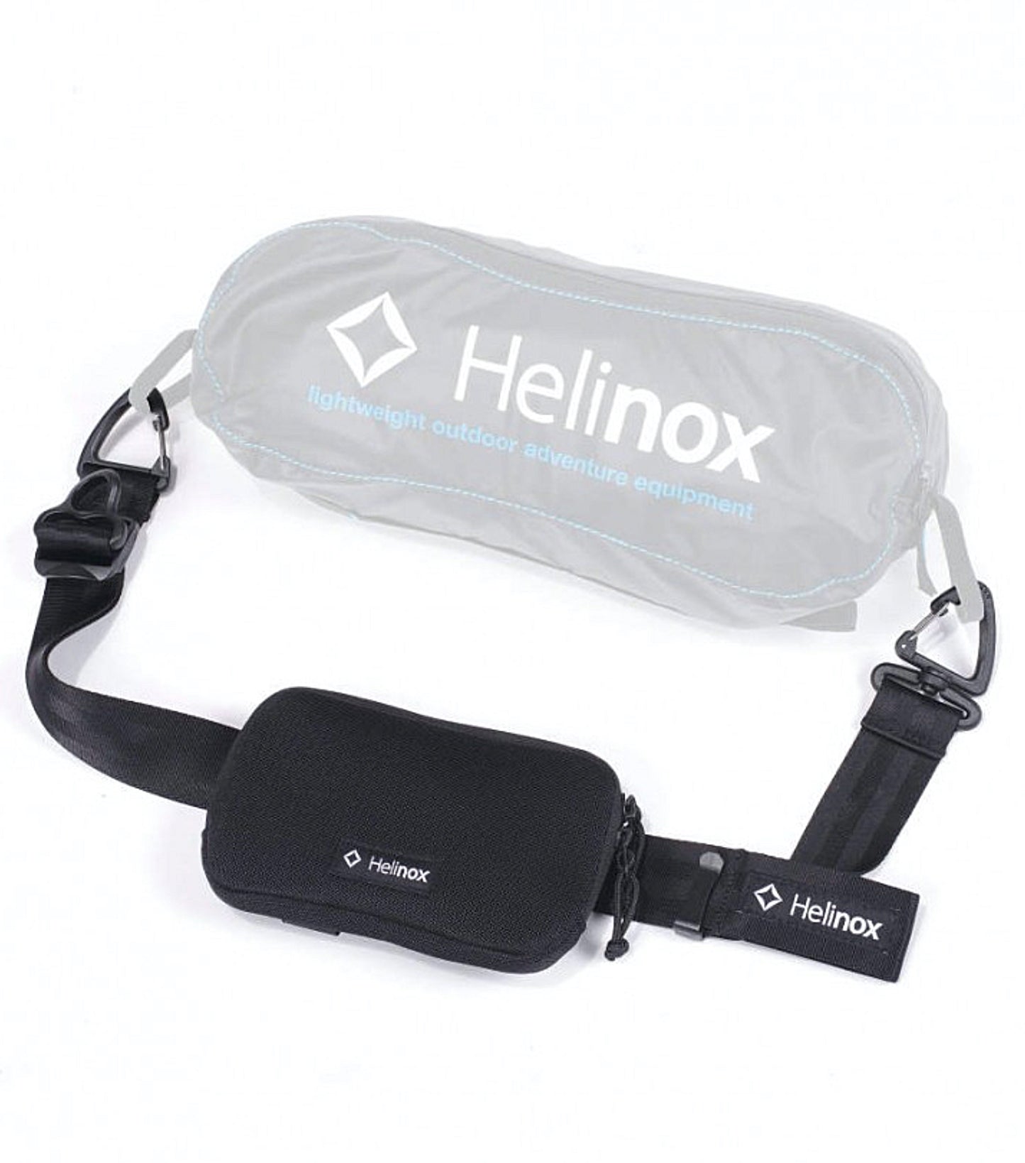 Helinox Shoulder Strap and Pouch - Black