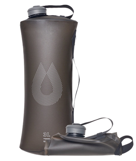 Hydrapak Seeker 3L Collapsible Bottle - Mammoth Grey