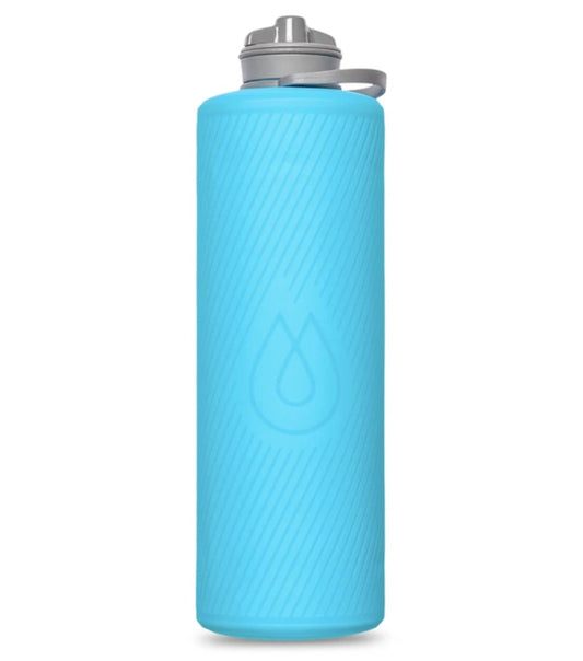 Hydrapak Flux 1.5L Ultra-Light Reusable Drink Bottle - Malibu Blue