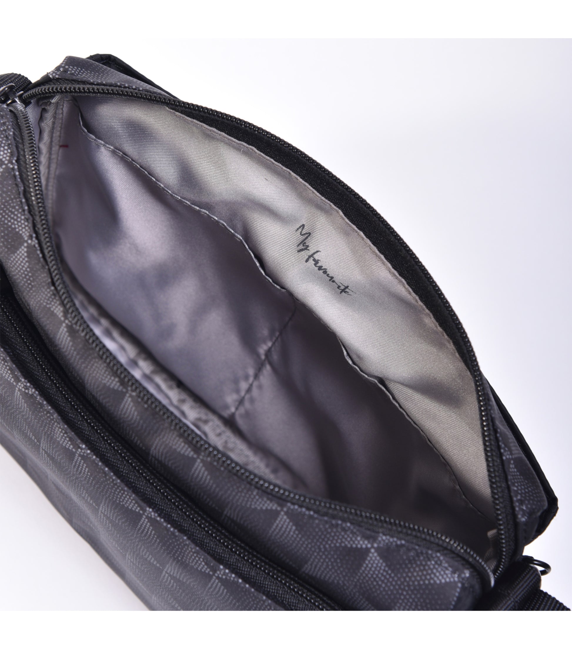 Hedgren EYE Shoulder Bag with RFID Pocket - Black Gradient Print