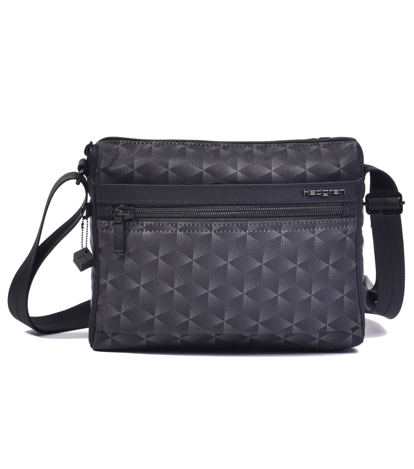 Hedgren EYE Shoulder Bag with RFID Pocket - Black Gradient Print