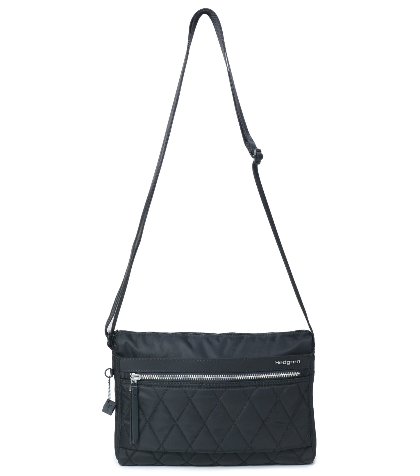 Hedgren EYE Medium Shoulder Bag with RFID Pocket - Quilted Black