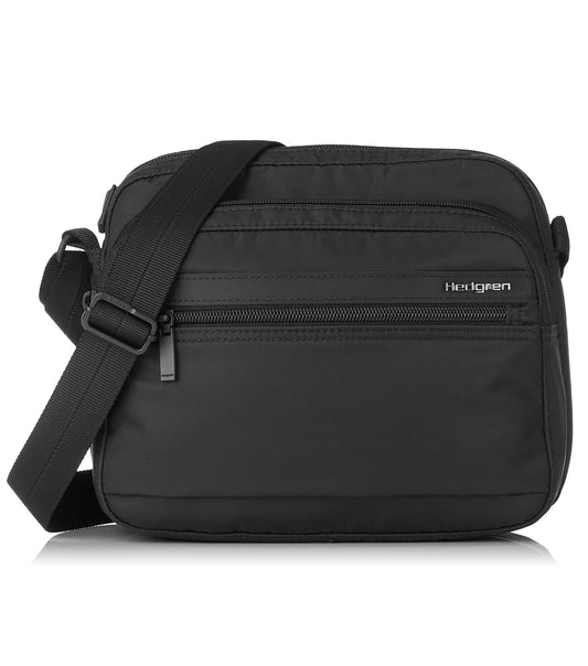 Hedgren Metro Multi Compartment Crossover Bag with RFID - Black