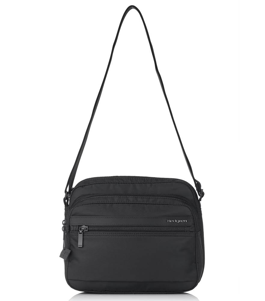 Hedgren Metro Multi Compartment Crossover Bag with RFID - Black