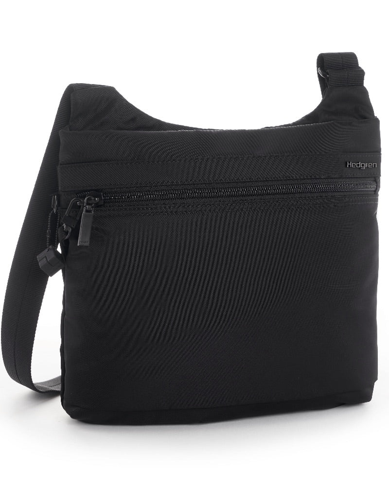 Faith Crossover Shoulder Bag with RFID Pocket - Black