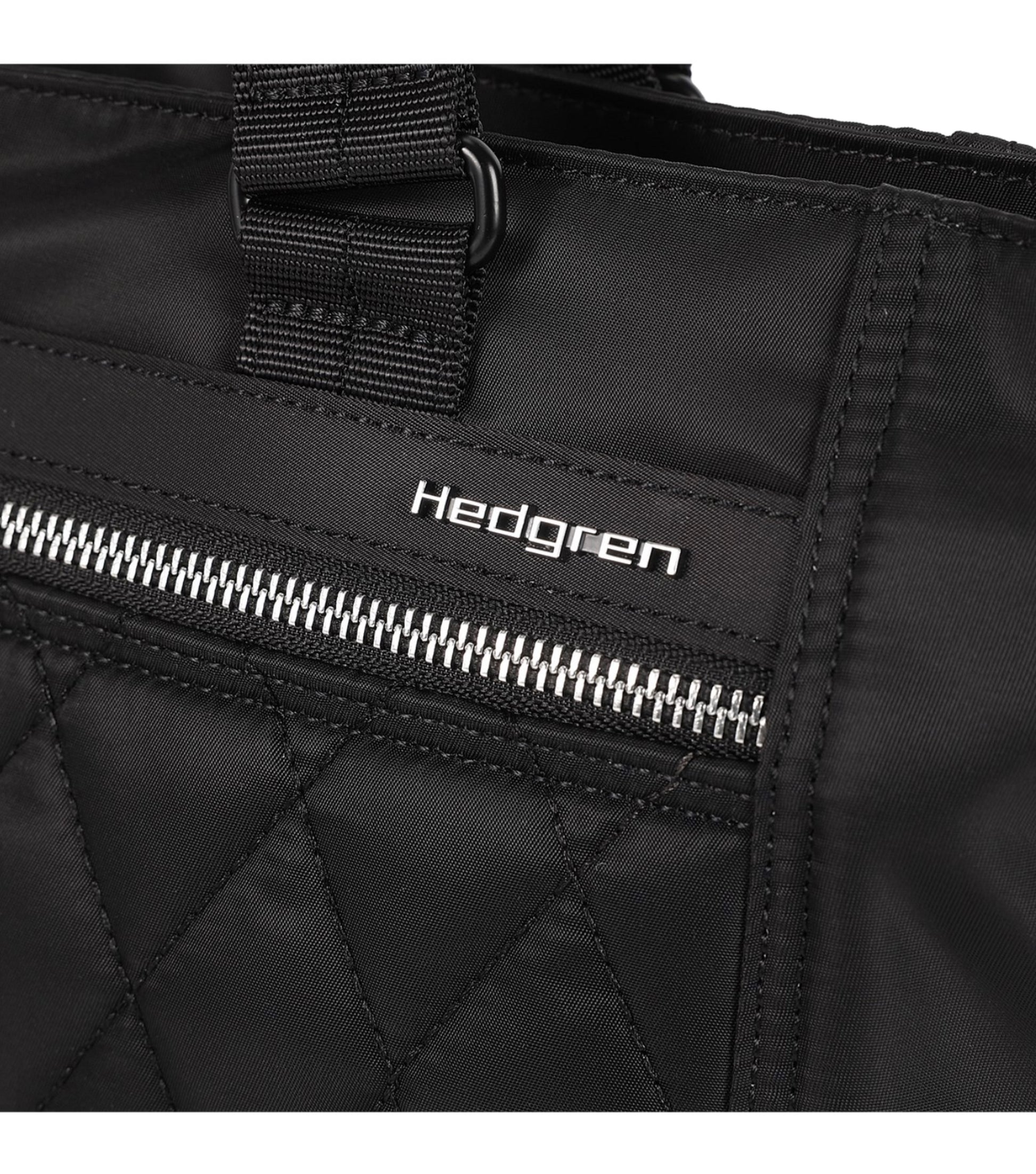 Hedgren STELLA 13" Laptop Tote - Quilted Black