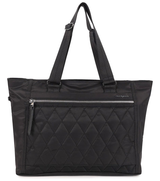 Hedgren STELLA 13" Laptop Tote - Quilted Black