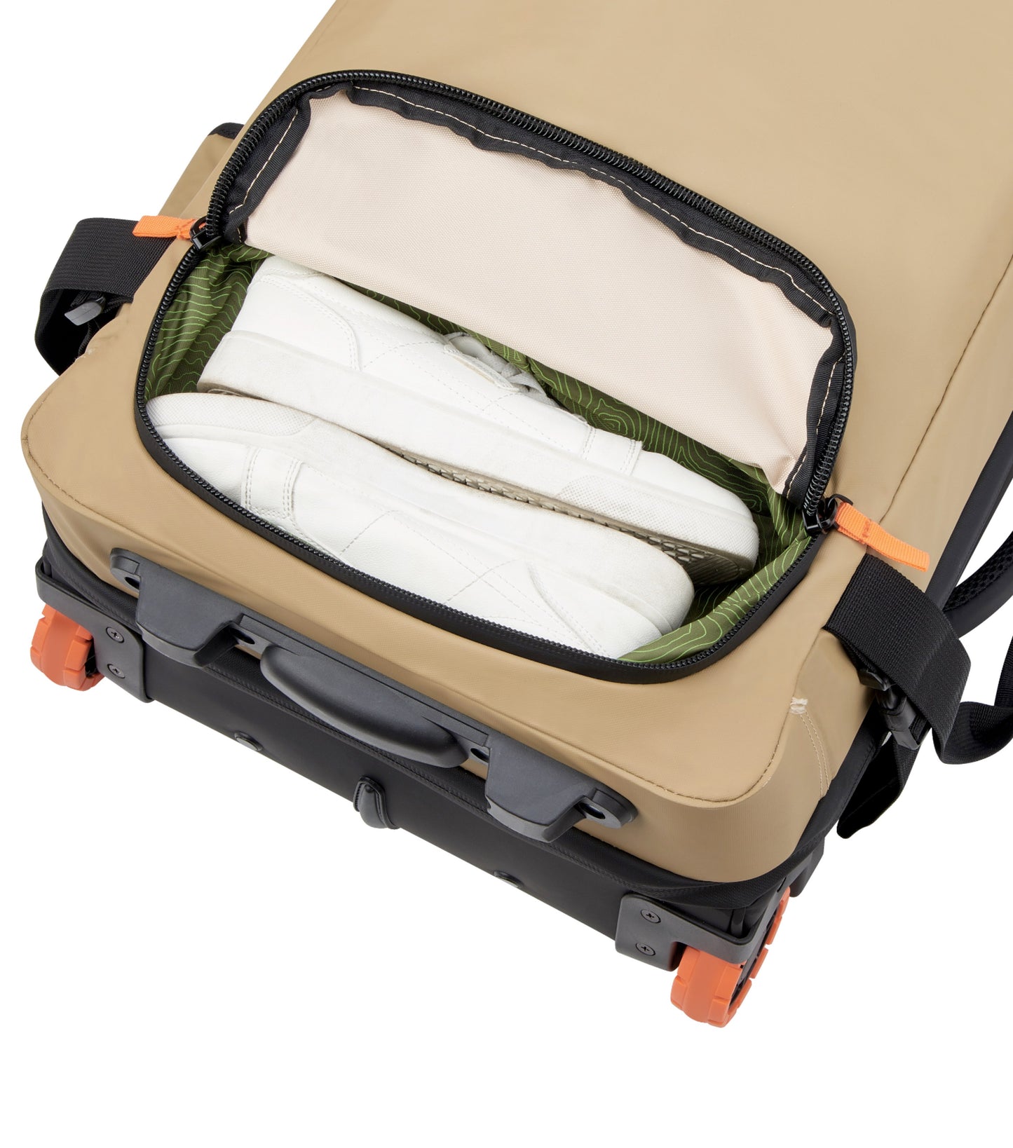 dual front pockets strategically designed for swift access to extra essentials