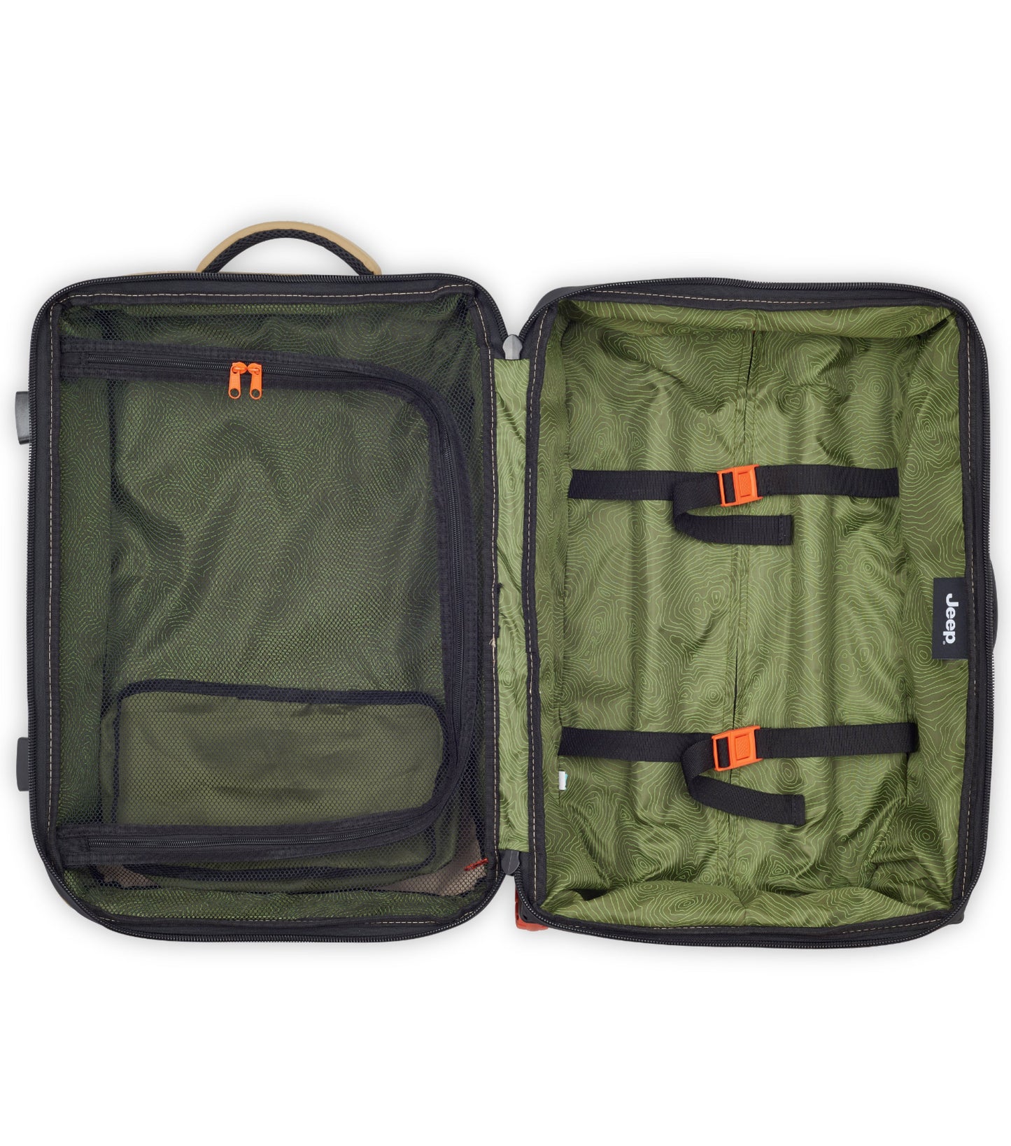 Dual large compartments to ensure you maximize every inch of space for your gear and essentials