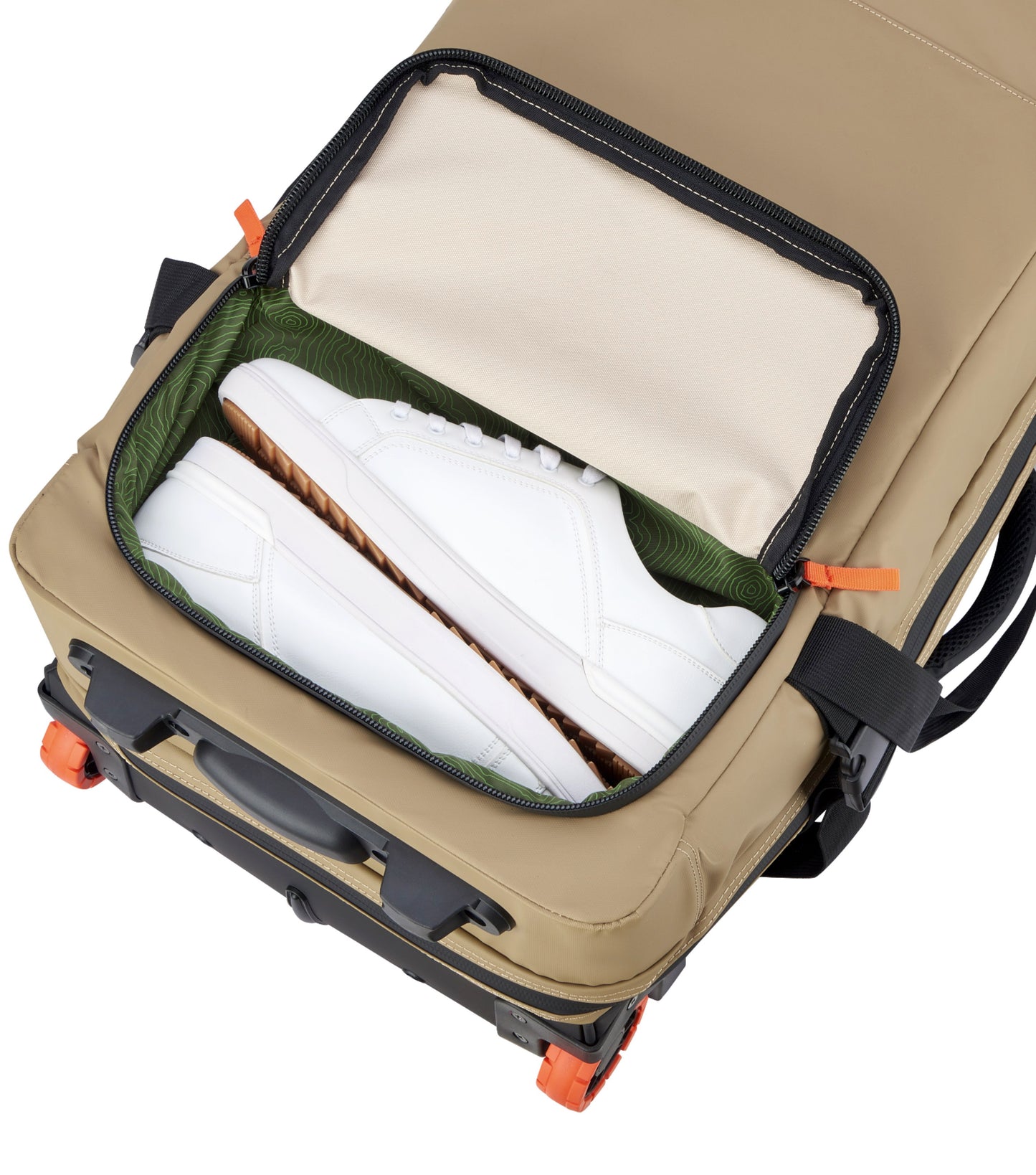 Frontier-ready dual front pockets strategically designed for swift access to extra essentials