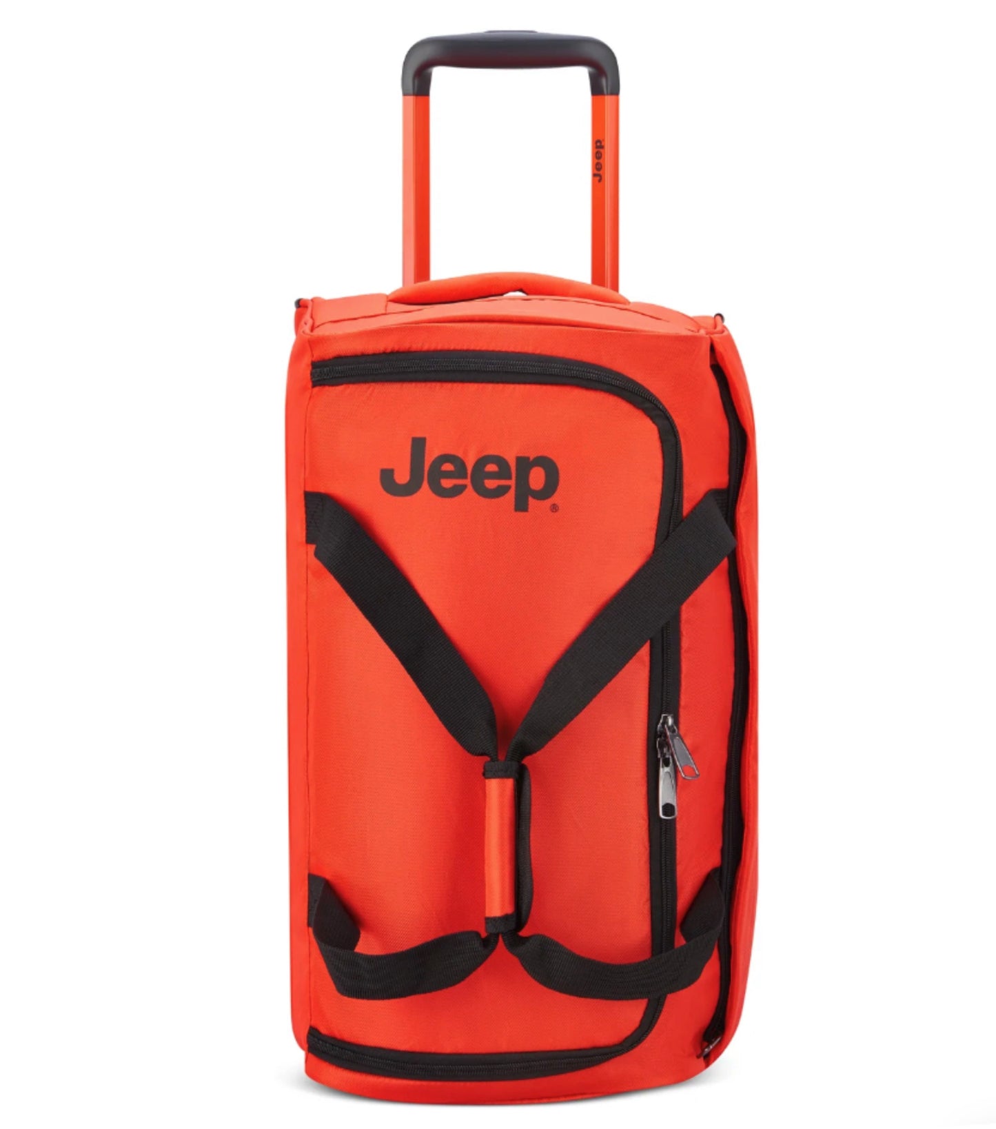 Jeep 55 cm 2-Wheel Rolling Duffle Bag - Orange