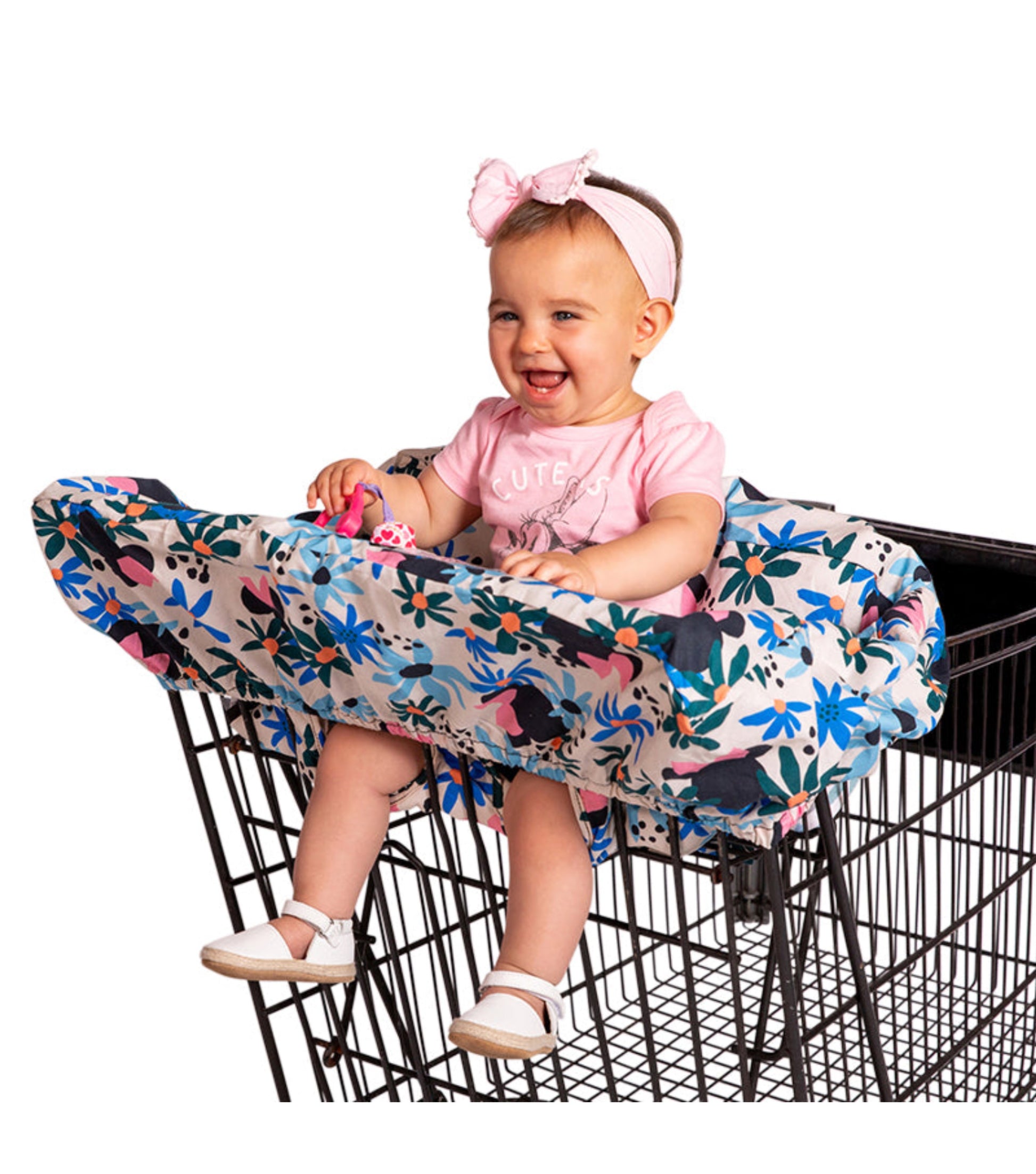 Fits all shopping carts and restaurant style high chairs