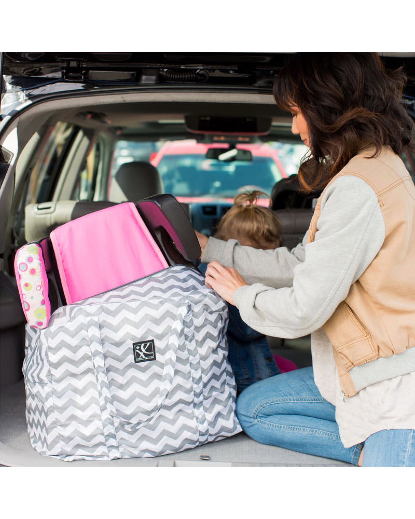 Protects child's seat from dirt and germs