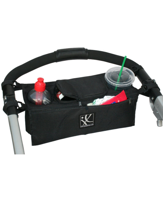 JL Childress Sip 'N Safe Stroller Console Tray - Black