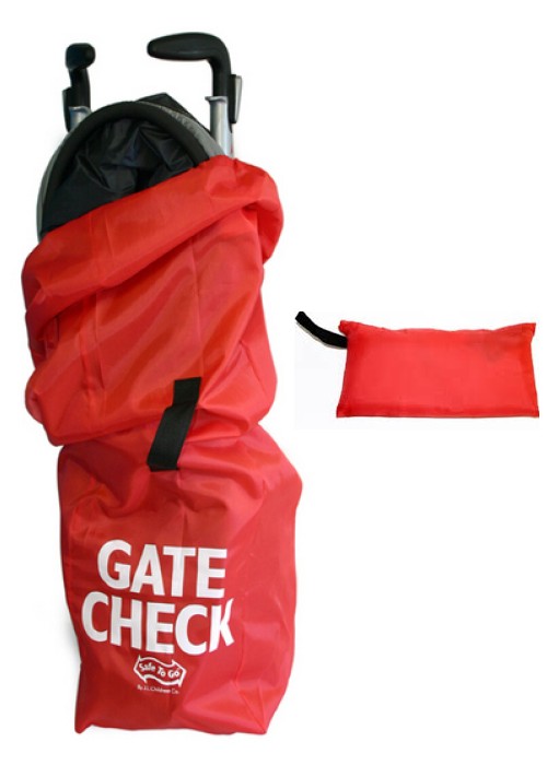 Umbrella Stroller Gate Check Bag, stuffs quickly into attached pouch