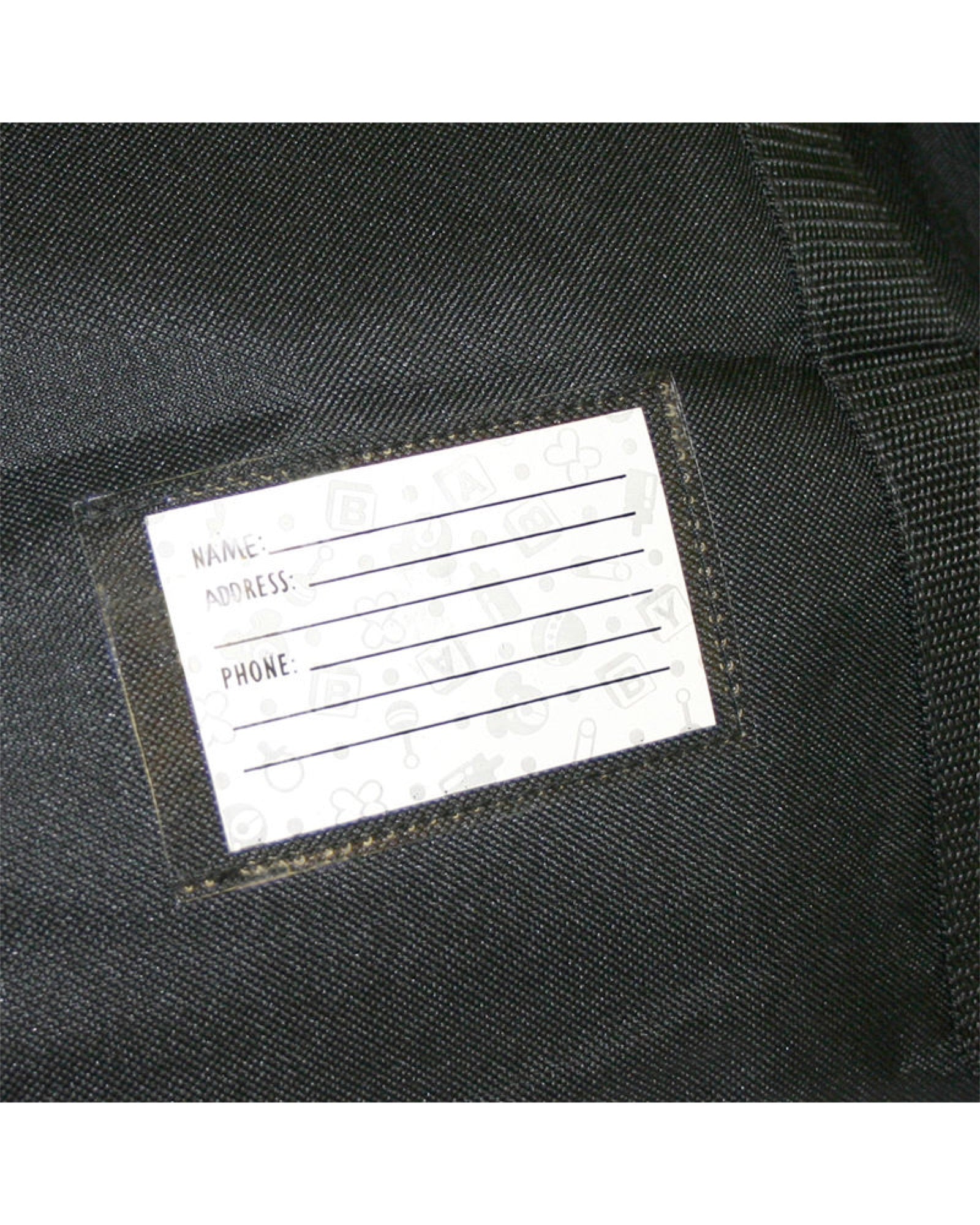 ID pocket with ID card