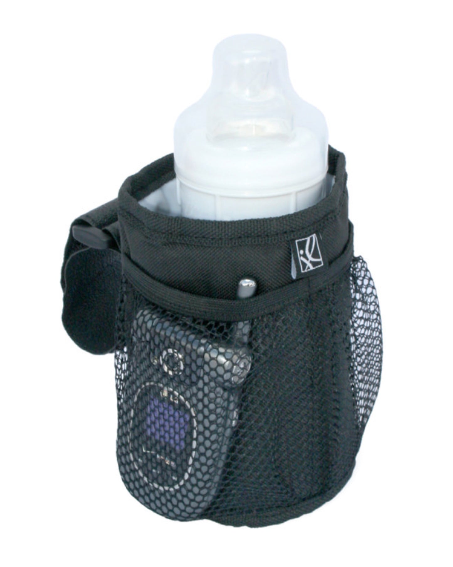 JL Childress Cup 'N Stuff Universal Stroller / Pram Cup or Bottle Holder - Black