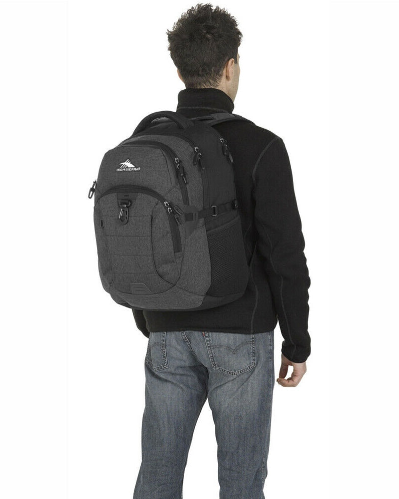 High Sierra Jarvis 15" Laptop Backpack - Black