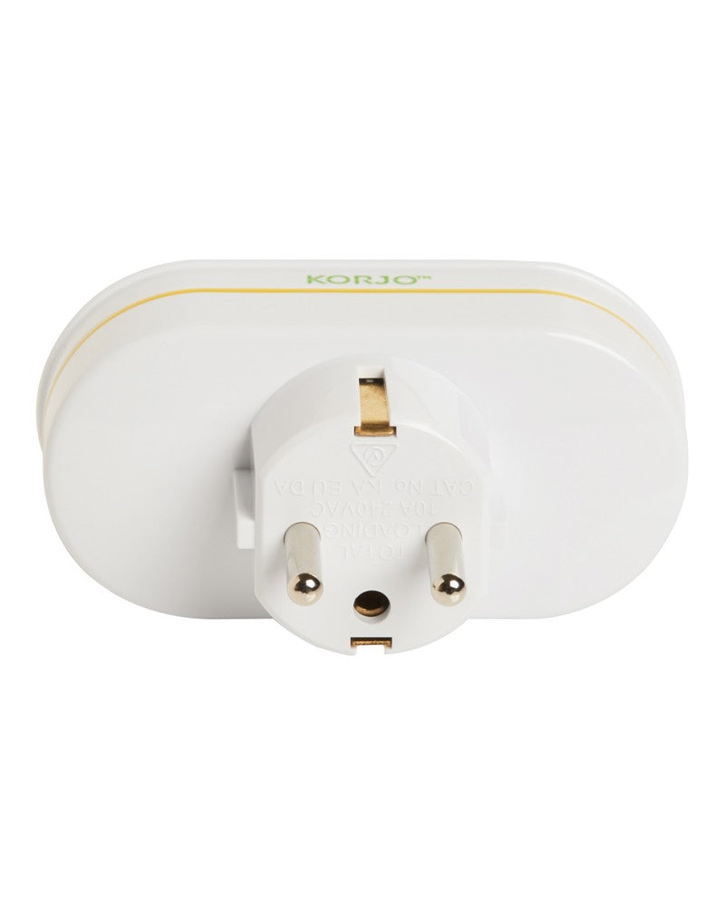 Allows 2 Aus/NZ devices to be plugged into a single EU socket