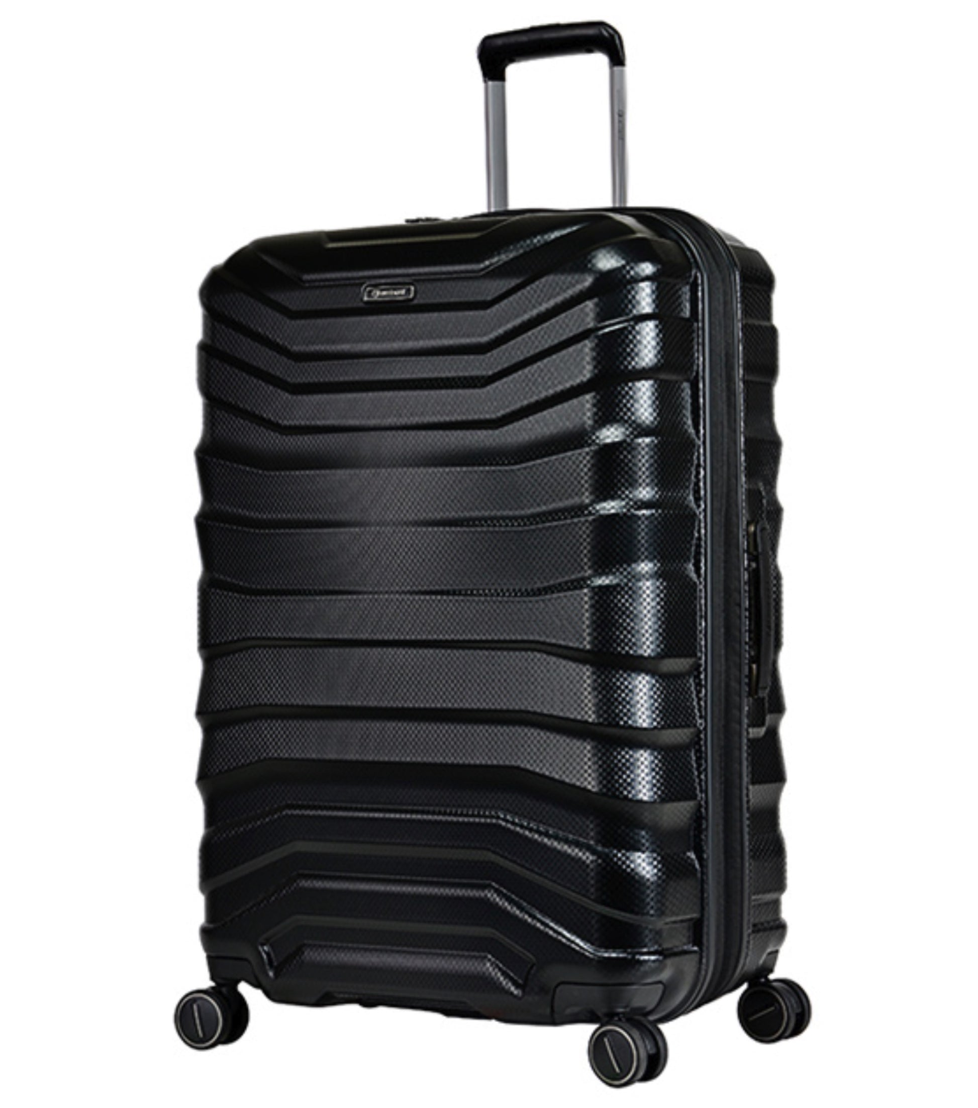 Tosca Eminent TPO 76 cm 4-Wheel Spinner Luggage - Black