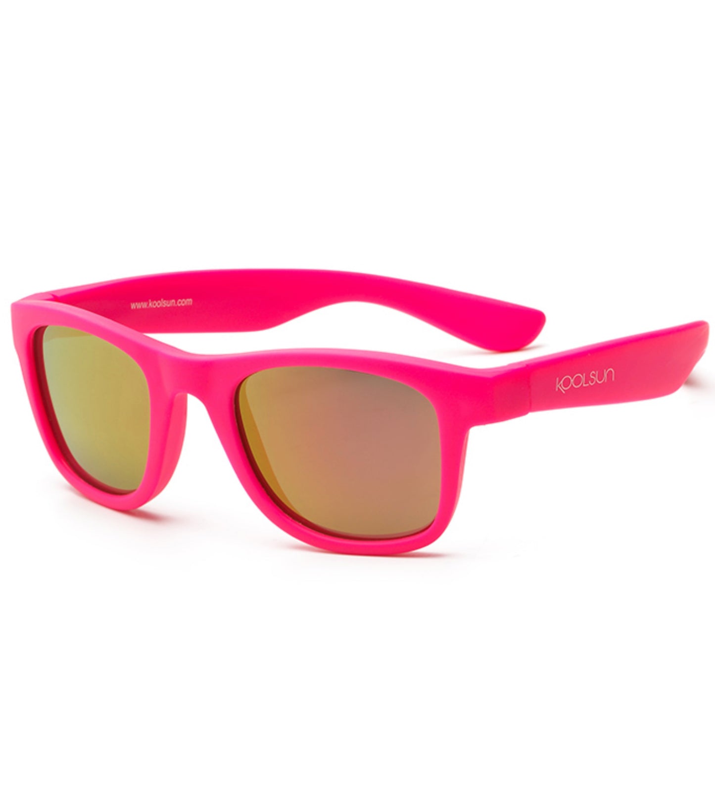 Koolsun Wave Kids Sunglasses - Neon Pink (1 - 5 Years)