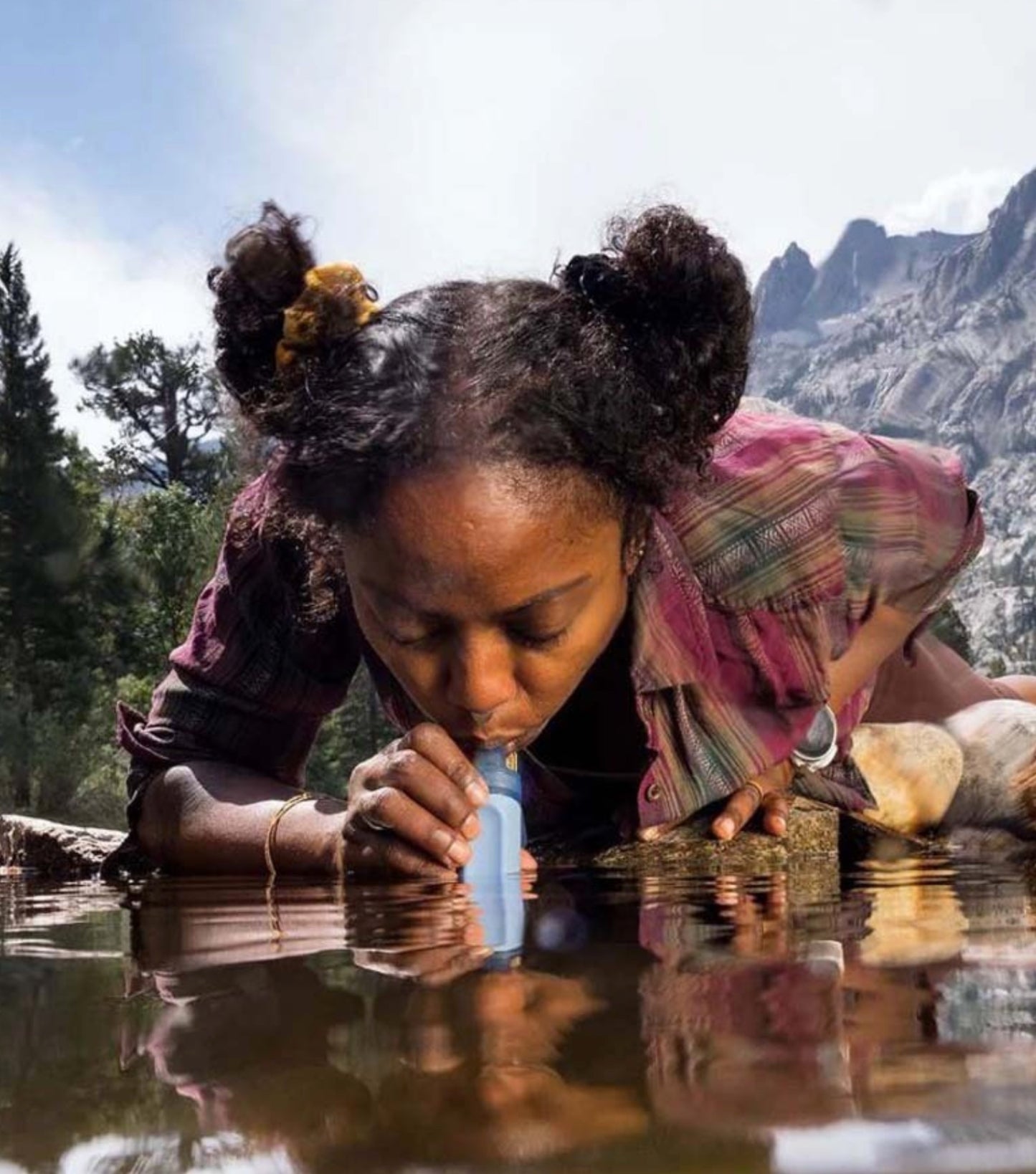 Drink directly from lakes, rivers and streams