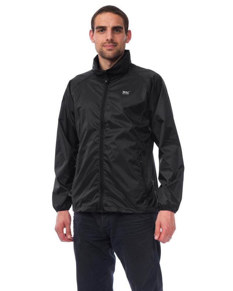 Mac in a Sac 2 : Waterproof Packaway Jacket - XXXL - Jet Black