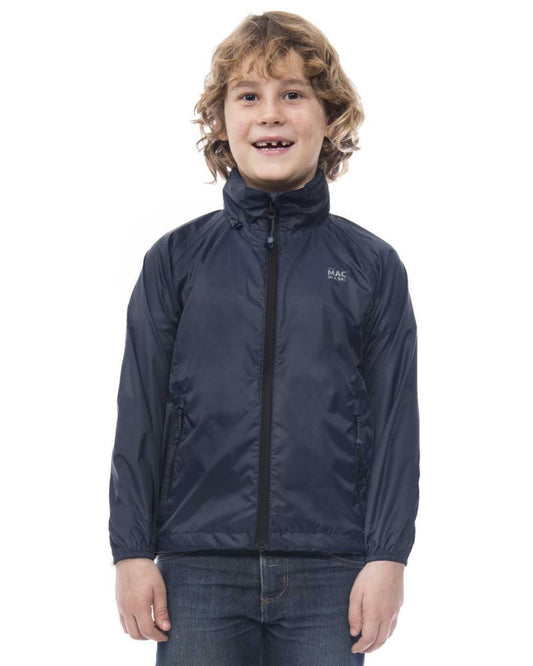 Kids Waterproof Packaway Jacket - 11-13yrs - Navy : Mac in a Sac 2