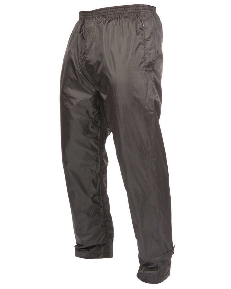 Mac in a Sac Mini Waterproof Packaway Over Pants - 02 - 04 Years - Black