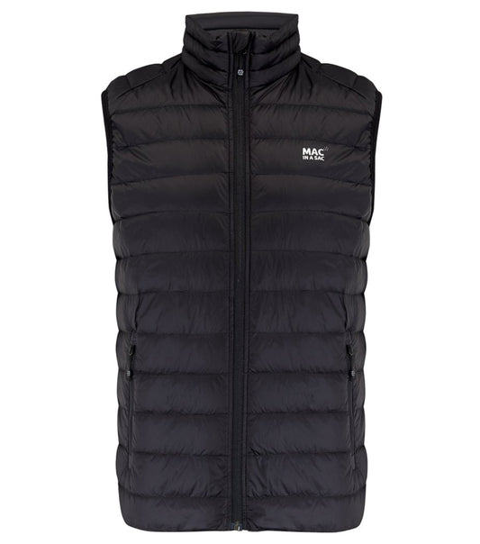 Mac in a Sac Mens Alpine Duck Down Vest - X-Small - Black