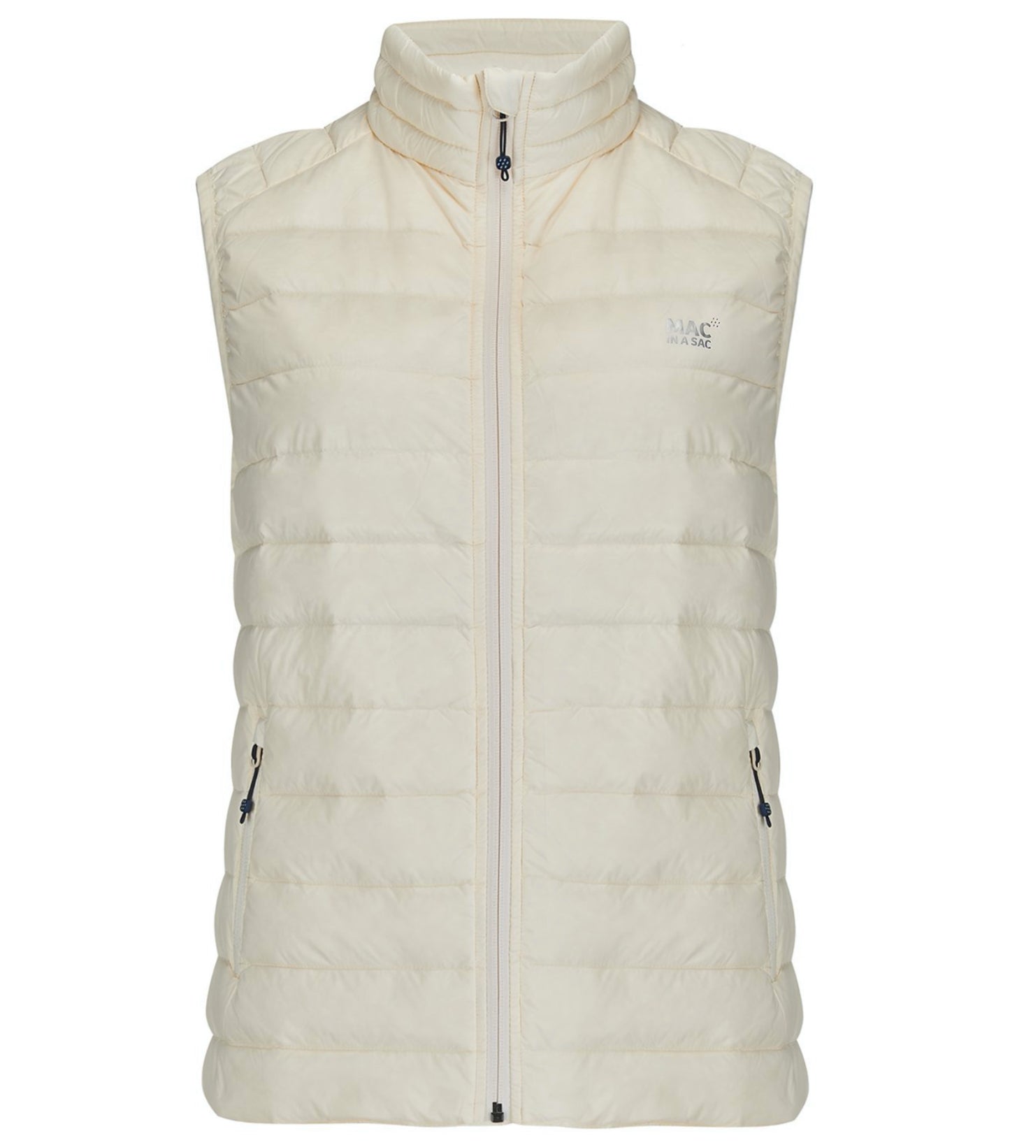 Mac in a Sac Ladies Alpine Duck Down Vest - Size 10 - Ivory