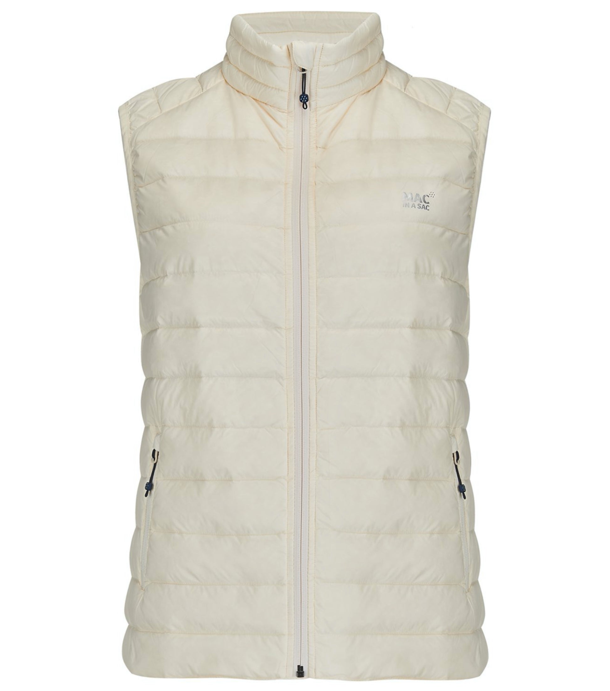 Mac in a Sac Ladies Alpine Duck Down Vest - Size 10 - Ivory