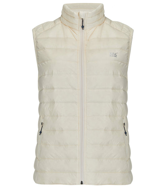 Mac in a Sac Ladies Alpine Duck Down Vest - Size 8 - Ivory