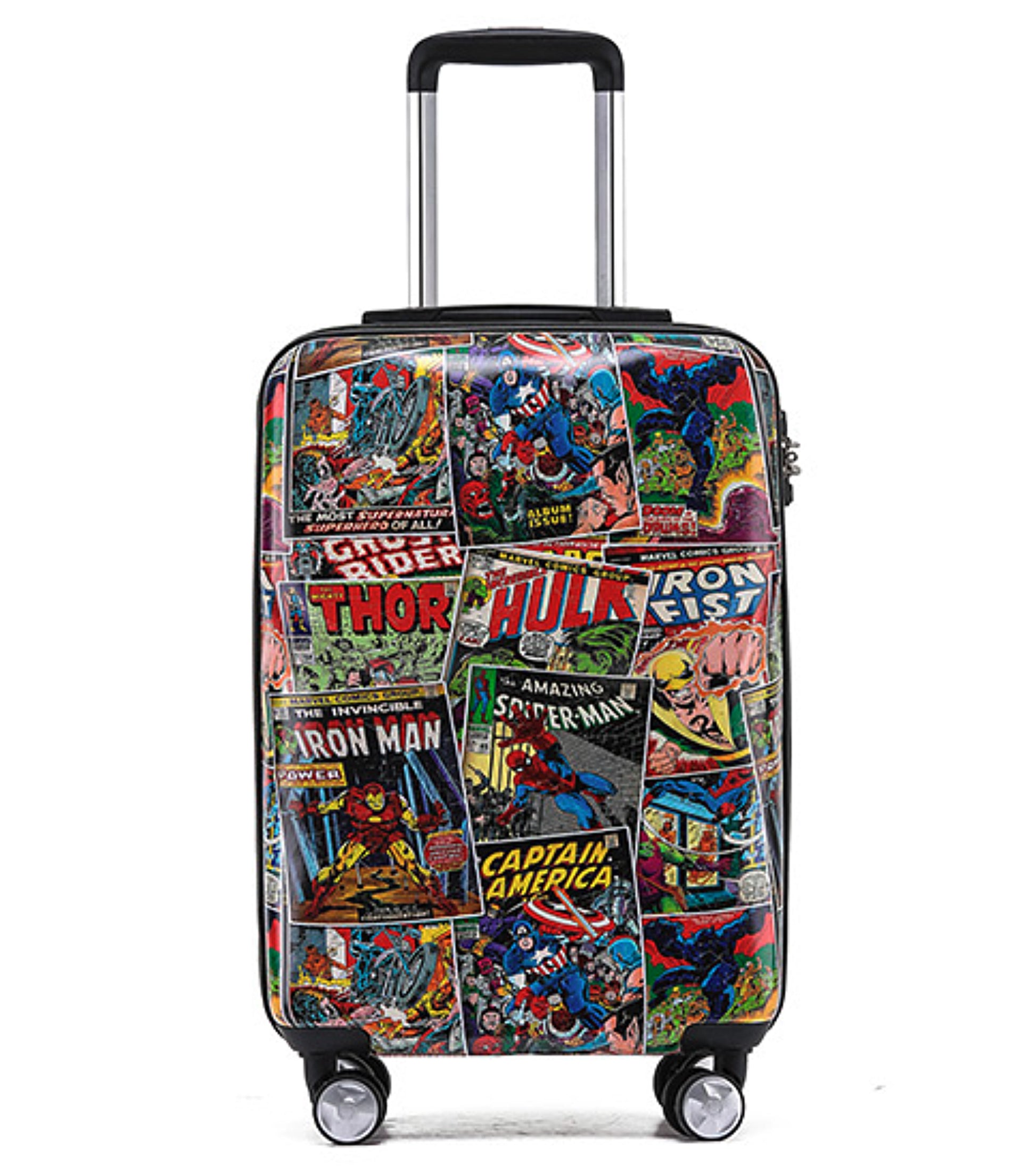  Marvel Comic 50 cm 4 Wheel Carry-On Spinner Case