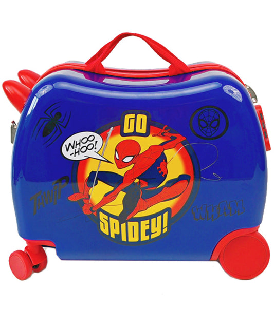 Spidey Ride-On Trolley Case - Blue