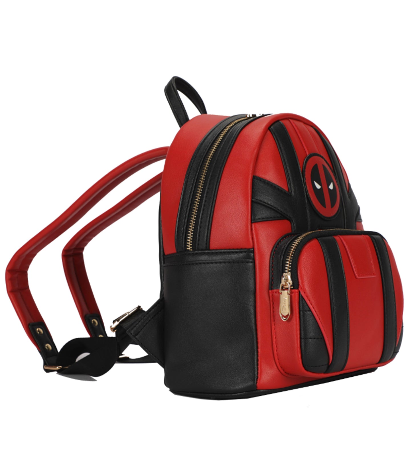 Marvel Deadpool Deluxe Mini Backpack - Red / Black