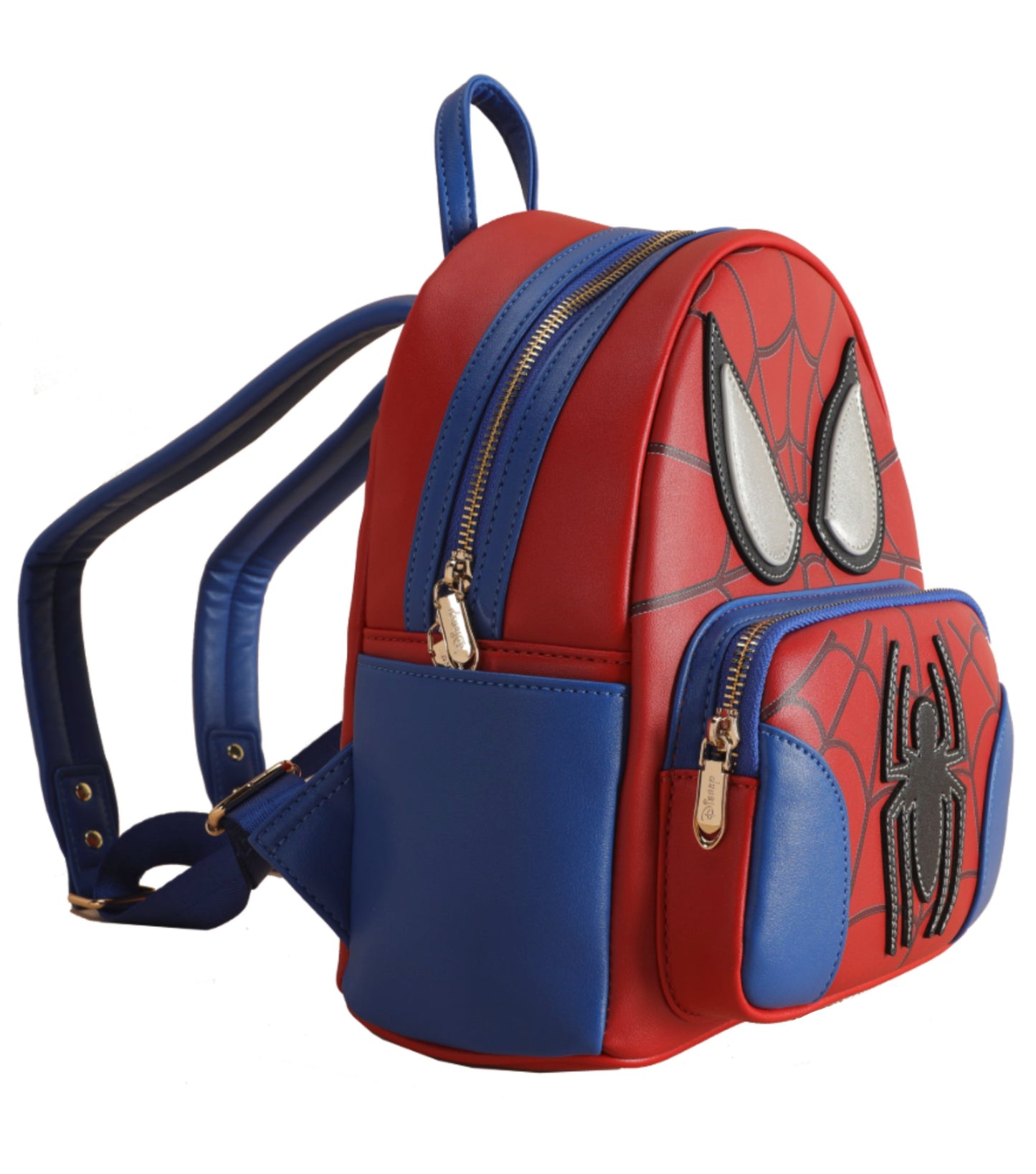 Marvel SpiderMan Deluxe Mini Backpack - Red / Blue