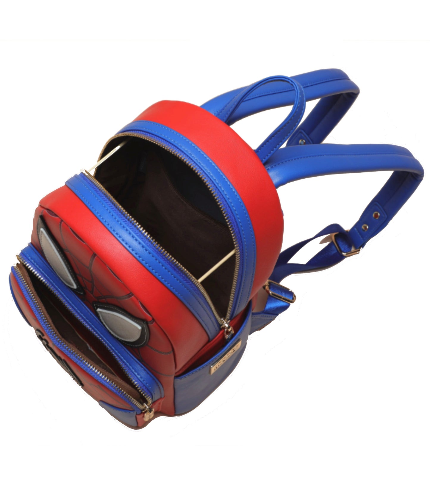 Marvel SpiderMan Deluxe Mini Backpack - Red / Blue