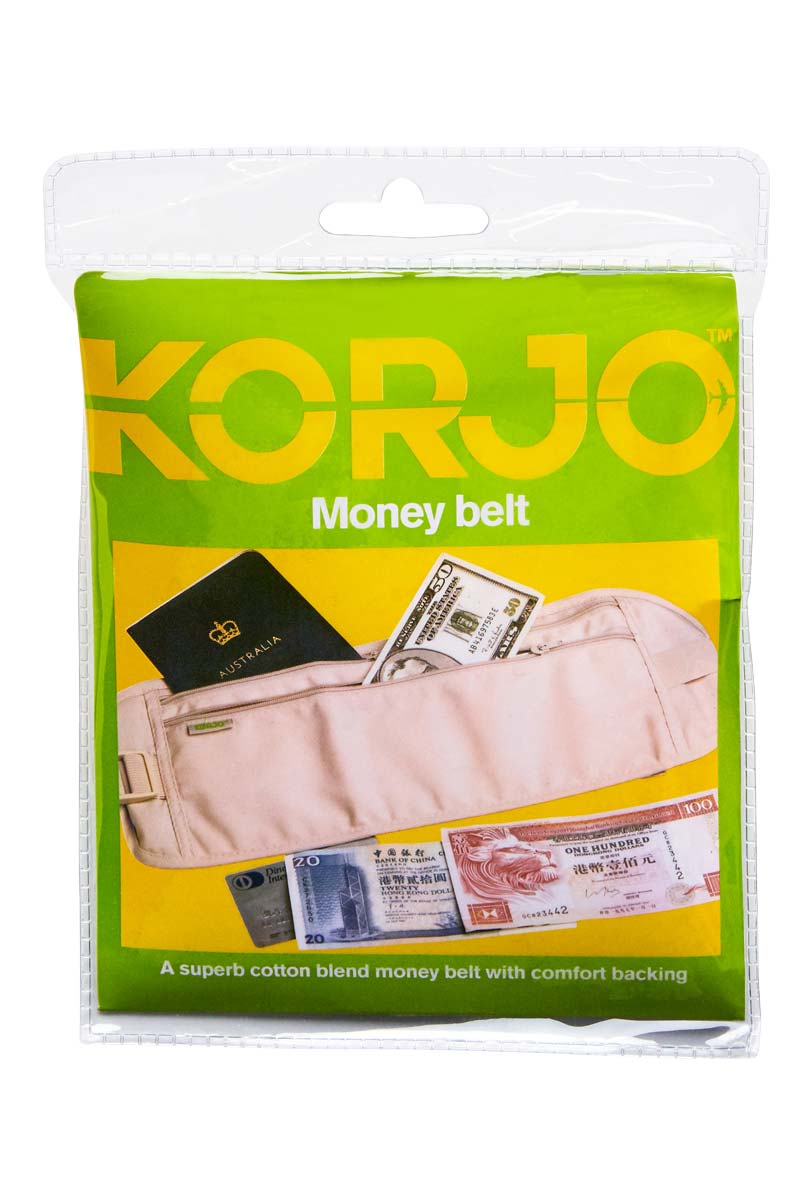 Korjo Money Belt Polycotton