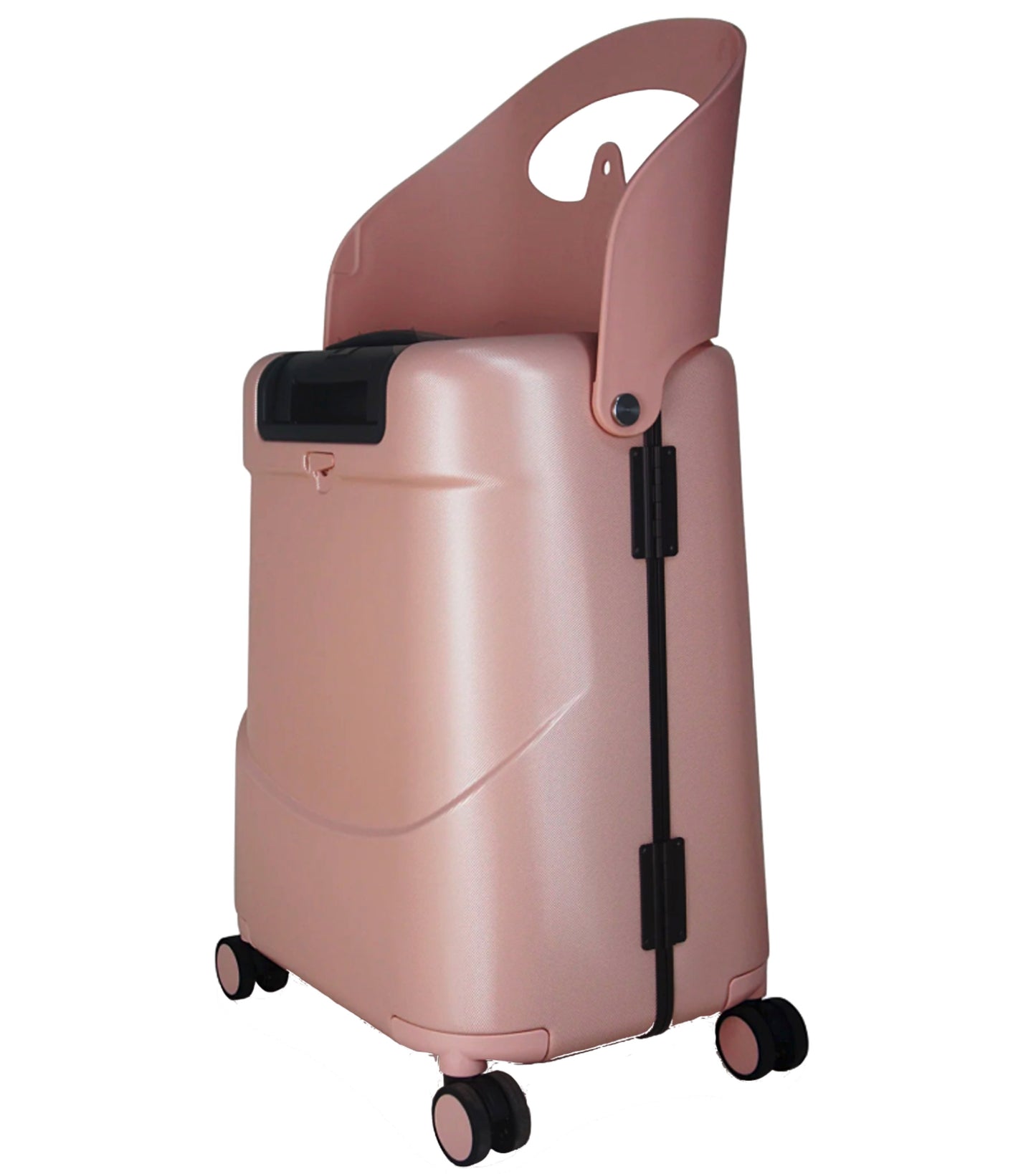 MiaMily 64 cm Ride-On Spinner Suitcase - Dusty Pink